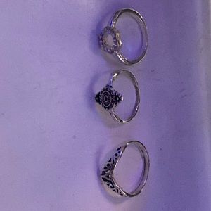 three rings